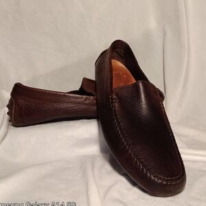 Mens Gordon Rush leather driving shoes size 12